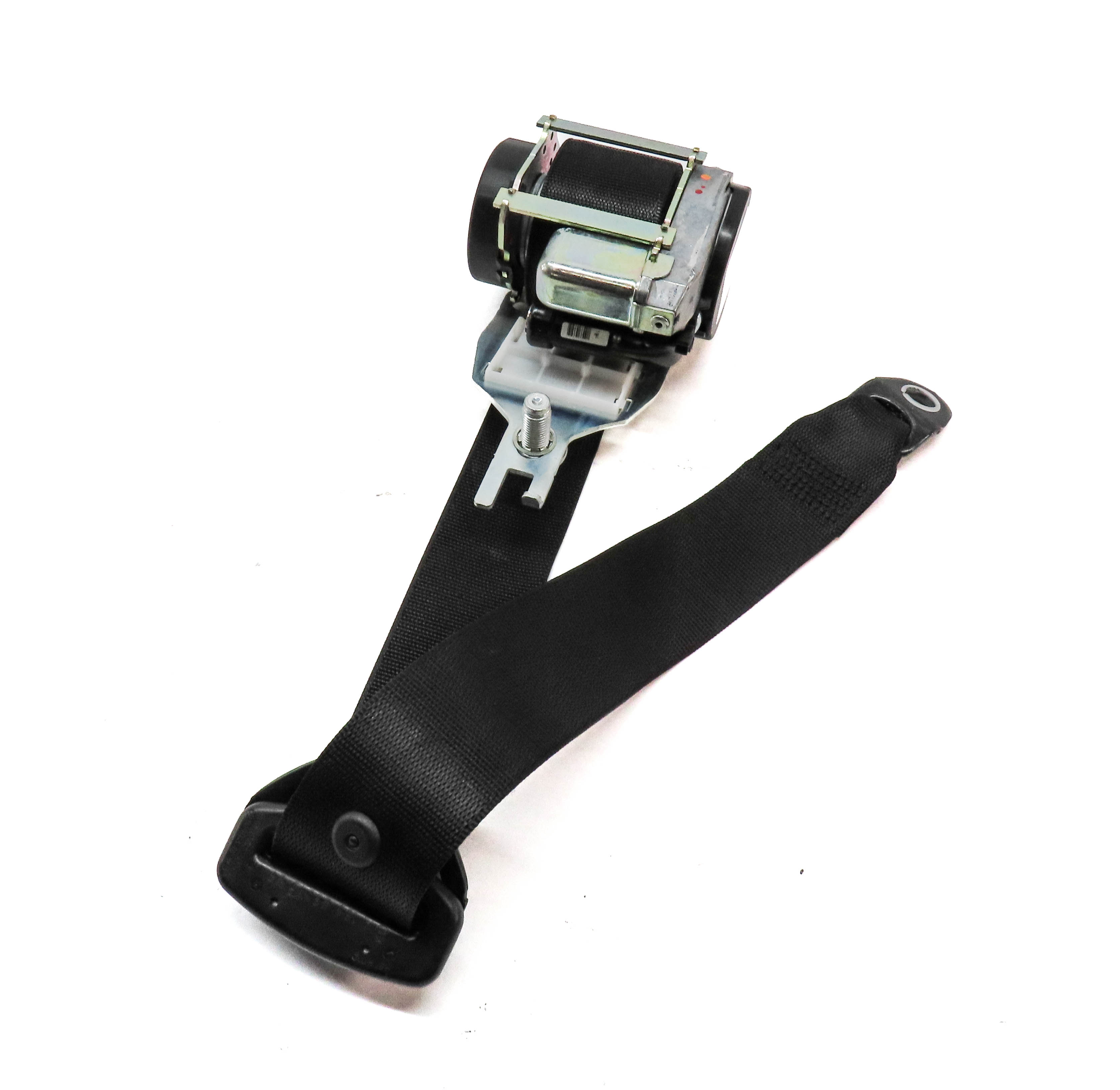 2013 MERCEDES GL350 X166 REAR LEFT 2ND ROW SEAT BELT SEATBELT RETRACTOR (Black) — exact item pictured
